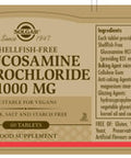 Solgar Glucosamine Hydrocloride Tablets 1000 Mg 60 Count