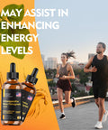 Ashwagandha Maca Fenugreek Extracts - Supports Energy & Focus - Liquid Supplement For Men & Women - 60 Day Servings, Vegan Drops (4 Oz)