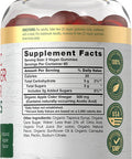 Carlyle Organic Apple Cider Vinegar Gummies | 120 Count | USDA Certified Organic | Vegan, Non-GMO & Gluten-Free ACV Gummies | Natural Apple Flavor