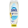 Dawn Free & Clear Ez-Squeeze Dish Soap Liquid Dishwashing Liquid Grease Removal Upside Down Bottle Unscented 24.3 Fl Oz