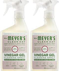 MRS. MEYER'S CLEAN DAY Vinegar Gel Cleaning Spray, Bathroom Use, No-Rinse Formula, Apple Blossom, 16 Fl Oz, (Pack of 2)