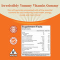 Natures Craft Bundle of Multivitamin Gummies for Women & Men and Vitamin D3 Immune Support Gummies - with Perfect Blend of Vitamin A C D E B 12 & Zinc Biotin - for Bone Strength Heart Health