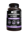 PURE ORIGINAL INGREDIENTS Passion Flower Extract (365 Capsules) No Magnesium Or Rice Fillers, Always Pure, Lab Verified