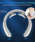 Comfier Portable Heated Neck Massager, Ems Intelligent Electric Neck Massager With Heat, Fsa Smart Wireless Neck Massager With 3D Electrode Pads For Women Men