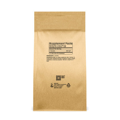 PURE ORIGINAL INGREDIENTS L-Tyrosine (1Lb) Powder, Non-Essential Amino Acid Supplement