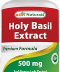 Best Naturals Holy Basil Stress Management 500 mg 120 Veggie Capsules