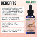 Good State Phosphorus Ultra Concentrate Liquid Ionic Trace Minerals Homeopathic Solutions For Digestion Improves Nutrient Uptake 100 Servings 50 Ml