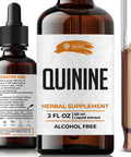 SIRUNES Quinine Tincture Extract Quinine Dried Bark Herbal Supplement Quinine Immune System Support Cinchona Bark Liquid Drops Alcohol And Gluten Free