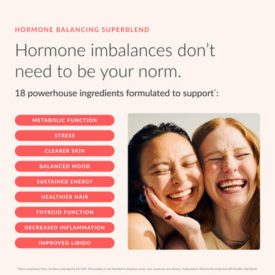 Beam Glow Hormone Balance Supplement for Women Cortisol Supplement for Women PMS Relief Supplement Perimenopause & PCOS Support Womens Vitamins Thyroid Support with Ashwagandha & Selenium