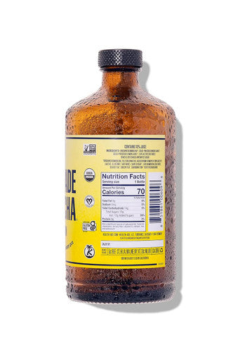 Health-Ade Kombucha Organic Lemon Ginger 16 Fl Oz