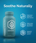 Terra Health Essentials - Acid Relief | All-Natural Acid Reflux Relief, Heartburn, Indigestion Supplement | 30-Day Supply