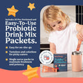 Lovebug Award Winning Probiotics Constipation and Stomach Discomfort Softer Bowel Movements Easy-to-Take Powder Ages 12 Months to 4 Years 60 Packets