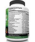 Nutrivein Food Multivitamin - Complete Daily Vitamins for Men and Women from Foods, Real Raw Veggies, s, Vitamin E, A, B Complex - 30 Day Supply (120 Capsules, Four Daily)
