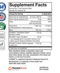 Blueberry Probiotic B12 Energy Melt by Purity Products ProDura Clinical Probiotic Organic Blueberries Methylcobalamin B12 30 Melts
