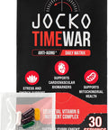 Jocko Fuel Time War Multivitamin - Healthy Aging Supplement For Heart, Bone, & Eye Health, Essential Vitamins And Minerals, Supports Stress Relief And Energy Levels - 30 Day Supply