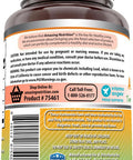 Amazing Nutrition Formulas Ashwagandha Supplement | 5200 Mg Per Serving | 120 Veggie Capsules | Non-GMO | Gluten- | Made in USA