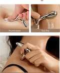 Lifechill Deep Tissue Massage Tool For Trigger Point Massage & Gua Sha, Muscle Scraper Tool For Full Body Pain Relief, Thumb Saver Acupressure Tool, Fsa Hsa Eligible