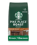 Starbucks Ground Coffee, Medium Roast Coffee, House Blend, 100% Arabica, 1 bag (18 oz)