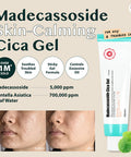 APIEU Madecassoside Cica Gel (3.38 fl oz) - for Oily and Sensitive Skin - Helps Soothe Dryness, Redness, Heat Damage, Blemish - Centella Asiatica, Glycerin, Vitamin E
