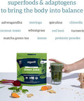 Organifi: Go Packs - Green Juice - Organic Superfood Supplement Powder - 15 Travel Packs - Organic Vegan Greens - Hydrates And Revitalizes