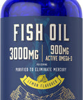 Carlyle Fish Oil 3000mg | 900mg Omega 3 | 200 Softgels | Lemon Flavor | Non-GMO and Gluten Supplement