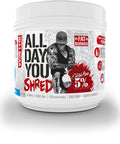 5% Nutrition Rich Piana AllDayYou Shred BCAA Powder | Amino Supplement for Weight Loss | E Fat Burning Pre Workout for Energy, Hydration, Endurance & Recovery (Blueberry Lemonade)