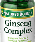 Nature's Bounty Ginseng With Royal Jelly 75 Capsules