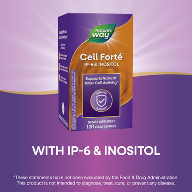 Nature'S Way Cell Forte Ip-6 & Inositol Supports Natural Killer-Cell Activity, 120 Capsules