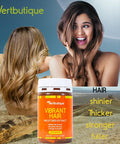 Vibrant Hair - For Natural Growth, Strenght,Shine- Hair Growth Product For Men & Women -Supplement With Millet Seed, Vitamin C, Biotin, Zinc, Pantothenic Acid -120 Easy Swallow Capsules.