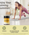 Herbamama Calm Magnesium Gummies - 400Mg Magnesium Citrate For Relaxation Support - Vegan Non-Gmo Calming Supplement For Adults - 90 Pectin-Based Banana-Flavored Chews
