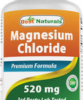 Best Naturals Magnesium Chloride 520 mg 120 Tablets