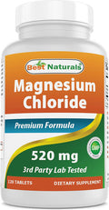 Best Naturals Magnesium Chloride 520 mg 120 Tablets