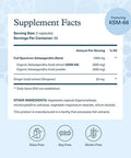 Youtheory Ashwagandha - 1,000 mg - Stress Support Supplement - Cortisol Support Supplement - Gluten, Dairy & Soy Free - 60 Vegetarian Capsules