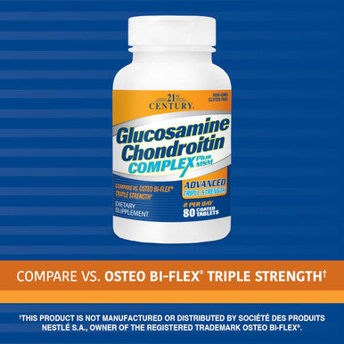 21st Century Glucosamine Chondroitin Complex , 80 ea