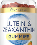 Carlyle Lutein And Zeaxanthin Gummies | 20Mg Of Lutein Supplement | 100 Orange Flavor Vegan Gummies | Non-Gmo, Gluten Free