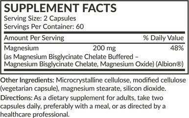 Futurebiotics Magnesium Glycinate 200 Mg Per Serving Chelated For High Absorption, Gentle On Stomach, Non-Gmo, 120 Vegetarian Capsules