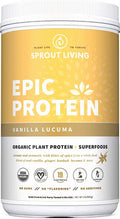 Sprout Living Epic Protein Vanilla Lucuma, 2 Pound