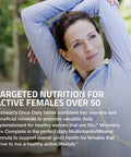 Bronson ONE Daily Womens 50+ Complete Multivitamin Multimineral, 180 Tablets