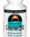 Source Q10 Antioxidant Support 200 mg For Heart, Brain, Immunity, & Liver Support - 90 Softgels
