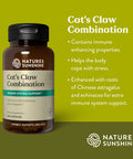 Nature'S Sunshine Una De Gato (Cats Claw) 100 Capsules | Supports The Immune System And Provides Natural Herbs To Help The Digest