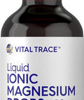Carlyle Liquid Ionic Magnesium 400 mg | 4 oz | Vegetarian Non-GMO & Gluten Supplement | Vital Trace