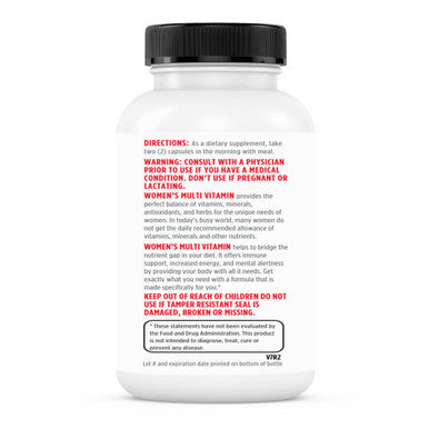 Renew Actives Women'S Multi-Vitamin & Antioxidant: Daily Health Supplement For Woman- 20 Vitamins & Minerals - 60 Capsules