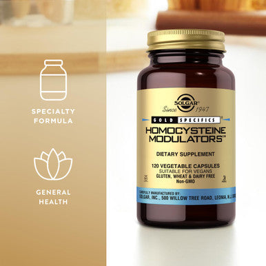 Solgar - Homocysteine Modulators 120 Vegetable Capsules