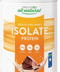 Precision All Natural Whey Isolate - Double Chocolate Chunk flavour, 850 g | Hormone-free and gluten-fee