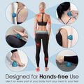 Solacium Mountable Massage Therapy Tool - Multi-Surface Suction Cup Wall Massage Tool For Sore Muscles, Myofascial Release, Stress Relief, Trigger Point And Deep Tissue Massage (Light Blue)