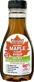 BetterTaste Maple Natural Flavored Allulose Syrup, 11.75-Ounce (Pack of 2), Zero Calorie Sugar Substitute, Non-GMO, Non-Erythritol, Gluten Free & Vegan Liquid Sweetener