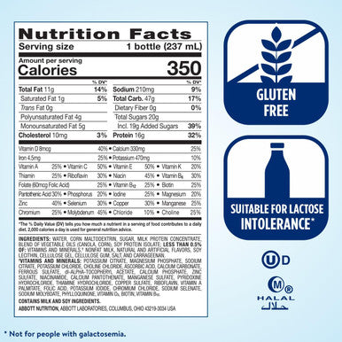 Ensure Plus Butter Pecan Nutrition Shake Meal Replacement Shake 24 Pack
