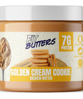 Fit Butters Birthday Cake Cashew Almond Butter Spread - Added Protein and Coconut Oil, Low Carb, Low Sugar, Gluten Free, Complete Protein Dessert Flavored Nut Butter
