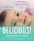 Maryruth Organics Multivitamin & Multimineral for Infants | USDA Organic | Sugar | Liquid Vitamins for Babies 6-12 Months | Immune Support & Overall Wellness | Vegan | Non-GMO | 2 Fl Oz