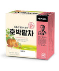 Ssanggye Wild Mulberry Leaves Tea 1.0g X 40 Tea Bags, Premium Korean Herbal Tea Hot Cold Herb Savory 4 Seasons Made in Korea